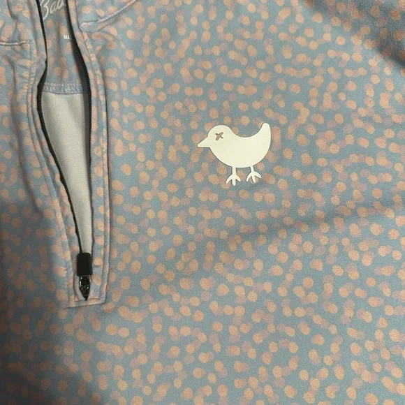 Bad Birdie Blue and Pink Patterned Pullover - Picture 9 of 10